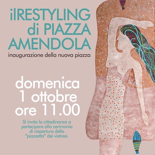 Restyling Piazza Amendola