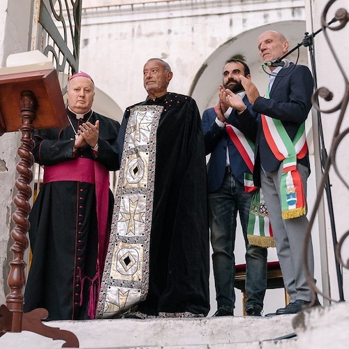 Vittorio Perrotta insignito del titolo di Magister di Civiltà Amalfitana