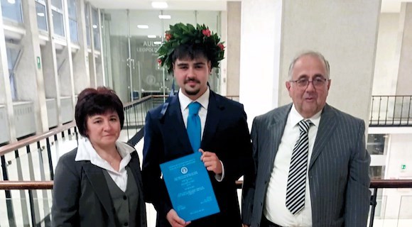 Laurea da 110 e lode in Ingegneria Elettrica per Andrea Ruocco di Tramonti