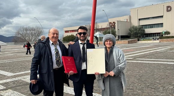 Maiori, per Catello D'Amato laurea magistrale in Giurisprudenza 