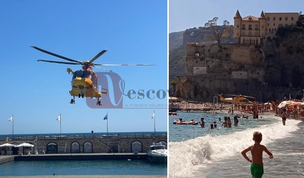 Il Vescovado Brutta Caduta Per Anziano Di Tramonti Trasferito In