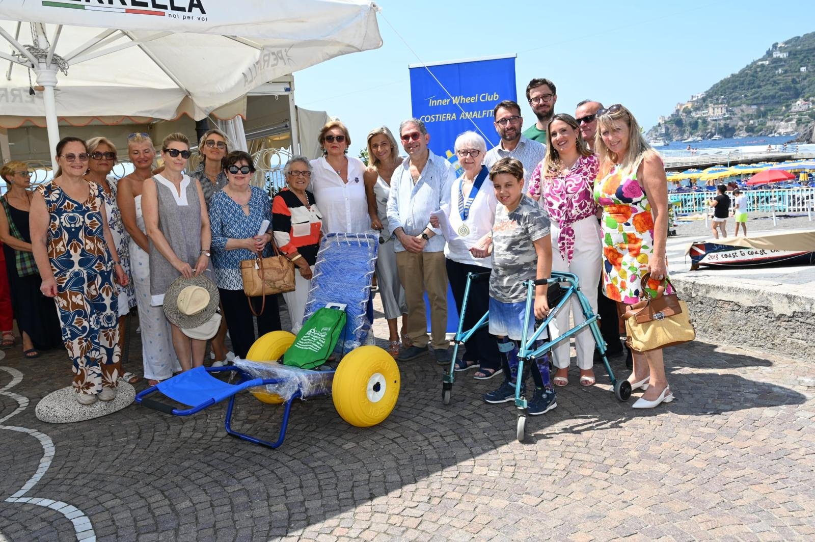 Il Vescovado Minori Nuovo Servizio Inclusivo Donata Da Inner Wheel Una Sedia Job Mare