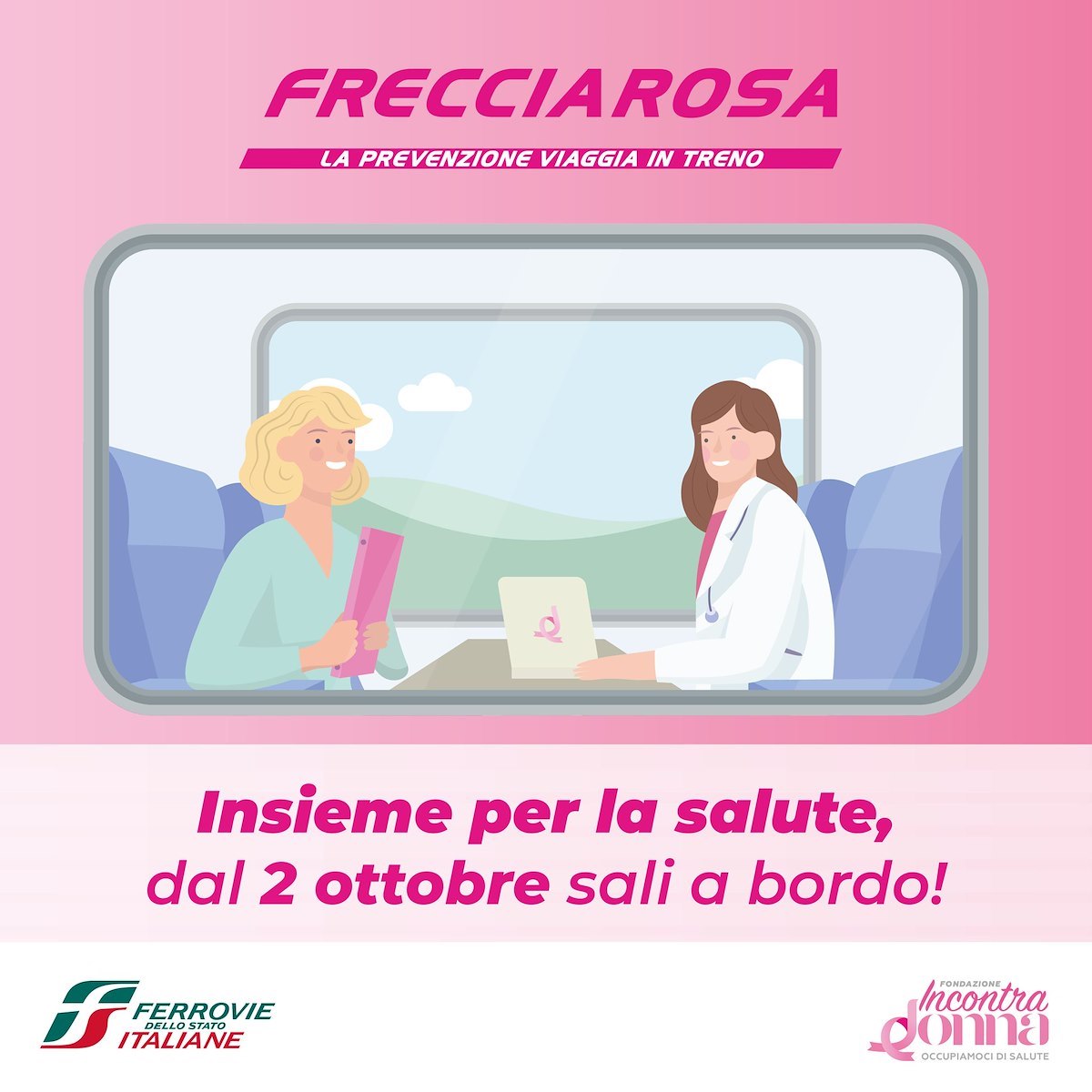 Il Vescovado - Frecciarosa 2023, La Prevenzione Viaggia In Treno: Ecco ...