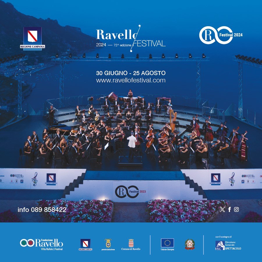 Ravello Festival 2024 - dal 30 giugno al 25 agosto torna la grande musica in Costiera Amalfitana